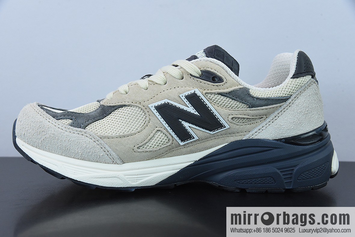 New Balance/new balance New Balance NB990 running shoes, khaki dark blue item number: M990AD3