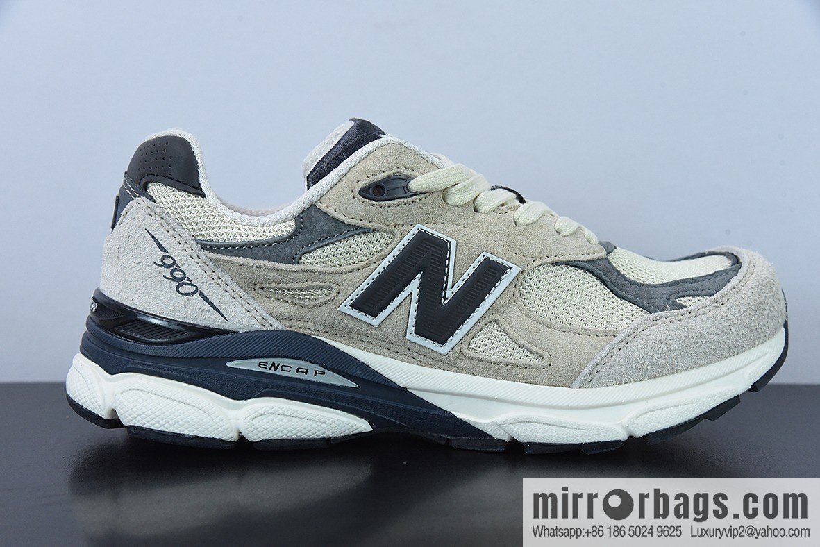 New Balance/new balance New Balance NB990 running shoes, khaki dark blue item number: M990AD3