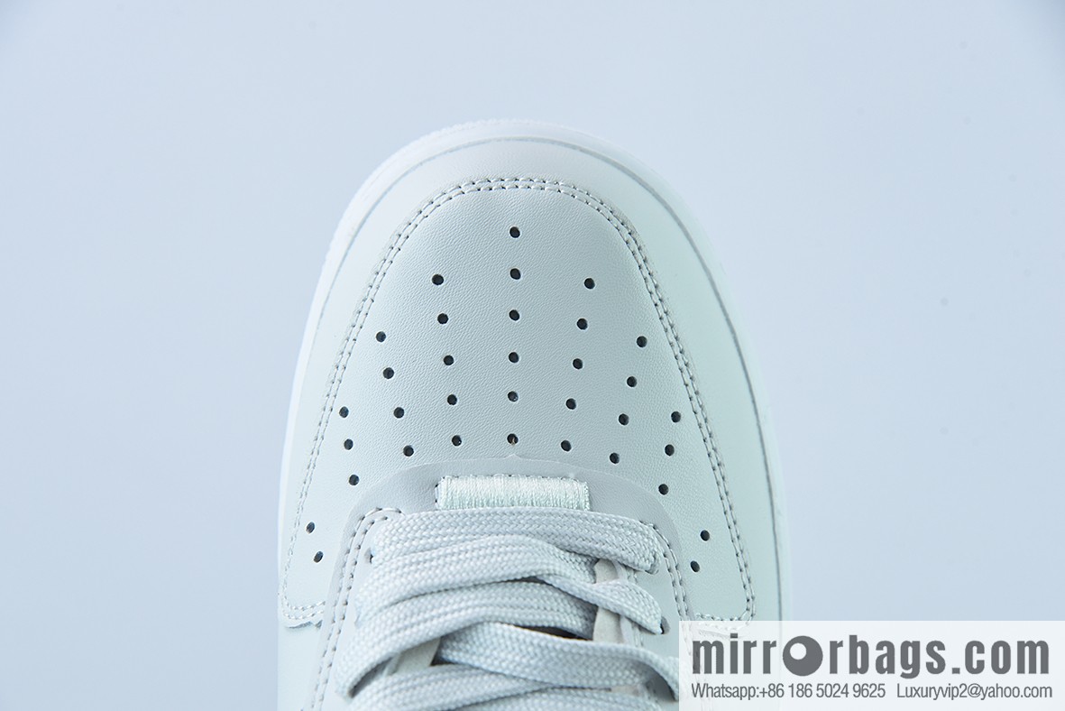 Nike Air Force 1 Low gray-green double hook deconstruction, Air Force No. 1 low-top sports and leisure versatile board shoes, item number: DM0573-001