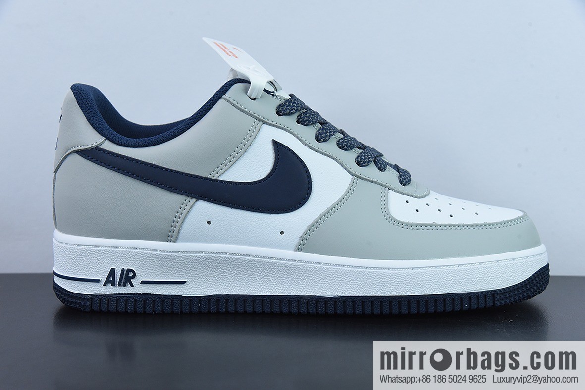 Nike Air Force 1 Low '07 Gray Blue Gypsy color scheme Air Force One Low Help Item Number: KU5696-002