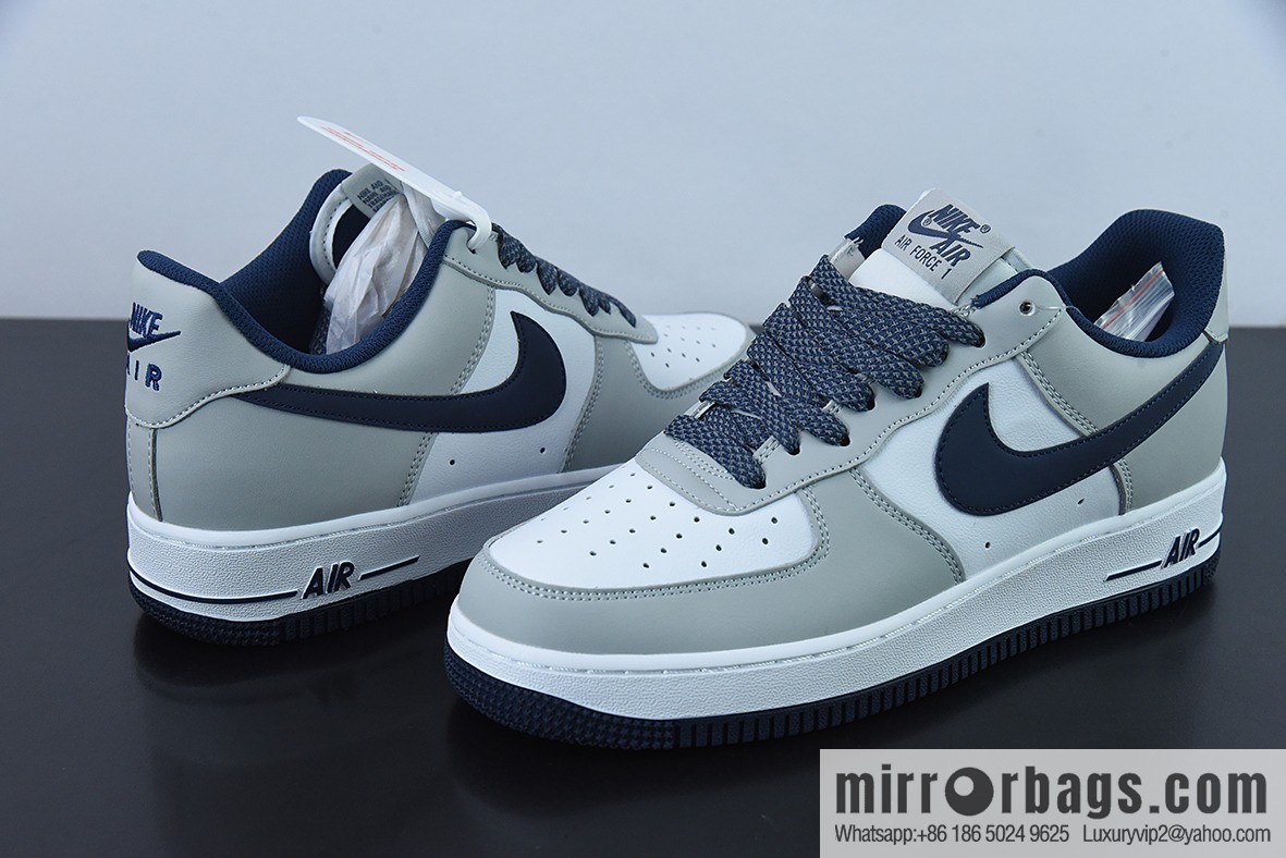 Nike Air Force 1 Low '07 Gray Blue Gypsy color scheme Air Force One Low Help Item Number: KU5696-002
