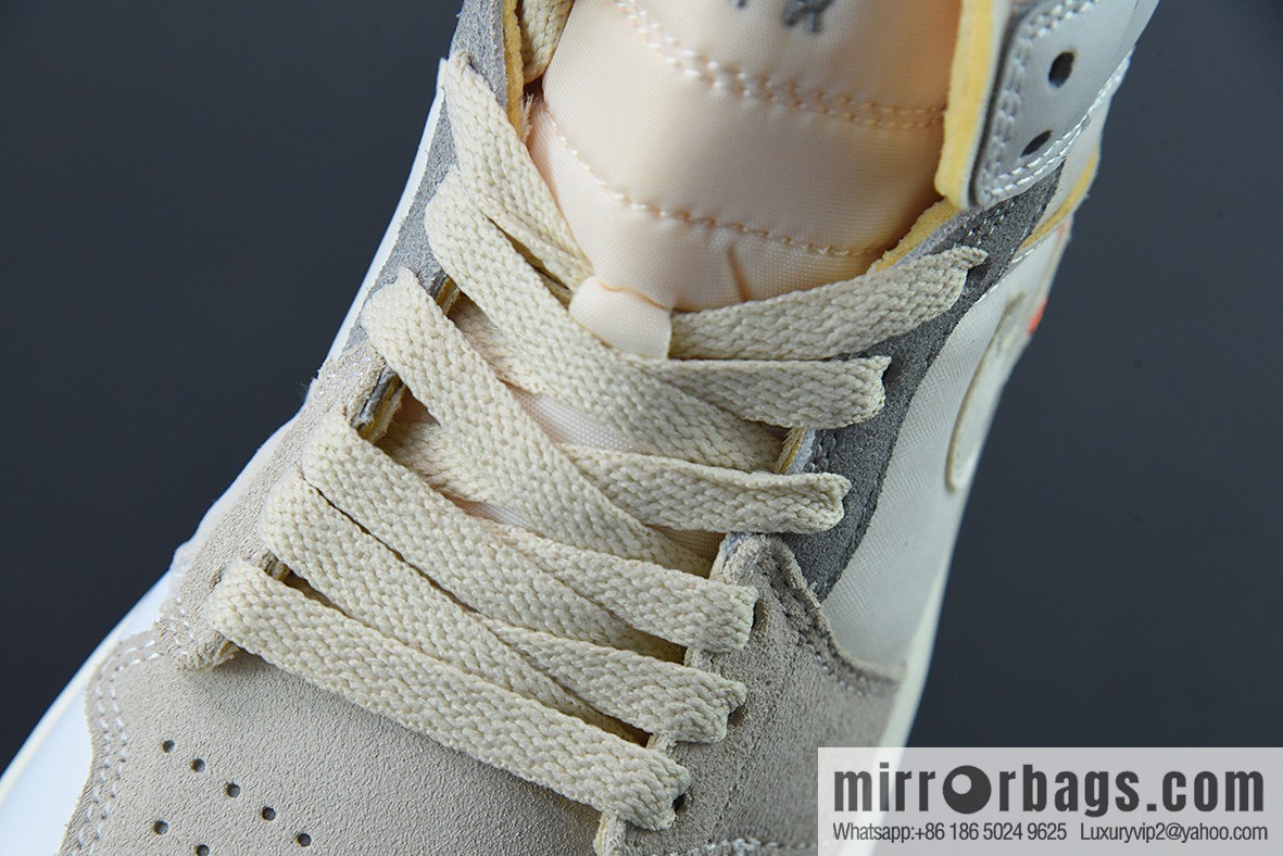 Air Jordan 1 MID white gray AJ1 Joe 1 medium casual shoes, item number: DM9652 100
