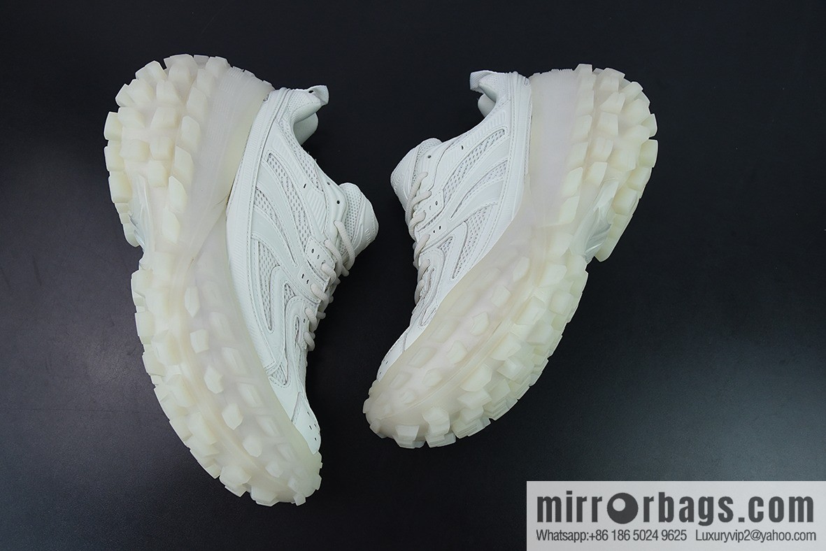 Balenciaga/Balenciaga, Tire Daddy Shoes/White, All White, Luminous Edition