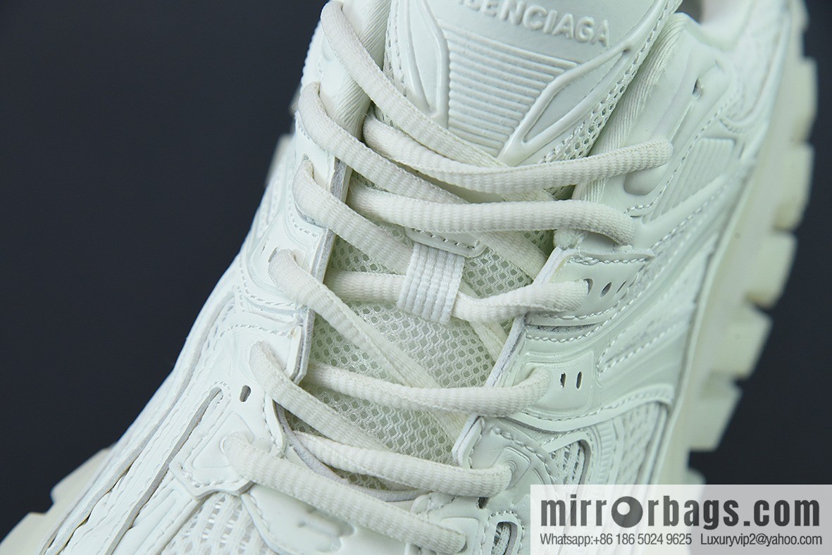 Balenciaga/Balenciaga, Tire Daddy Shoes/White, All White, Luminous Edition
