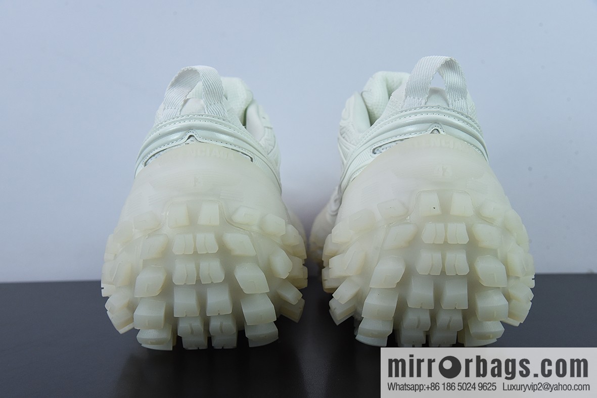 Balenciaga/Balenciaga, Tire Daddy Shoes/White, All White, Luminous Edition