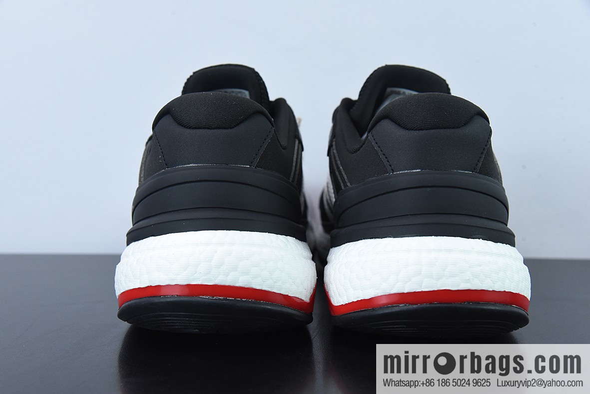 AD Equipment + Comfortable and durable running shoes, white, black and red, synchronized at the counter, the first real shot item number: GX6630
