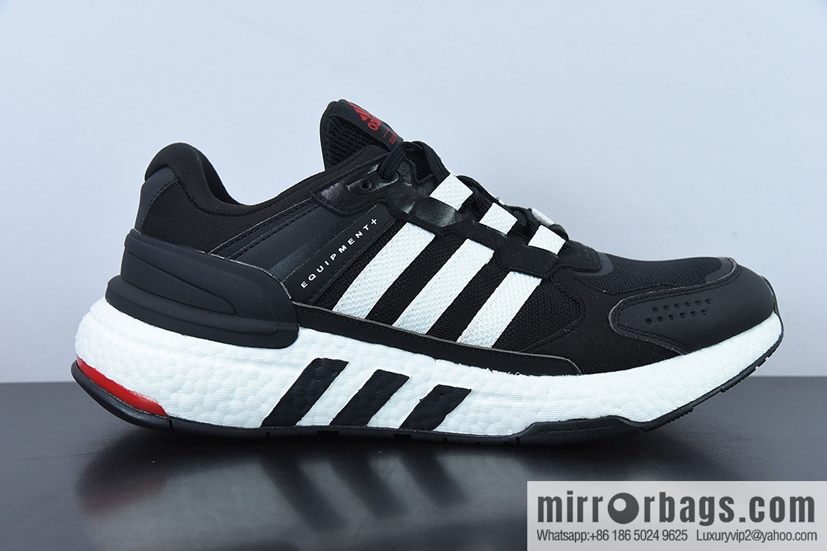 AD Equipment + Comfortable and durable running shoes, white, black and red, synchronized at the counter, the first real shot item number: GX6630
