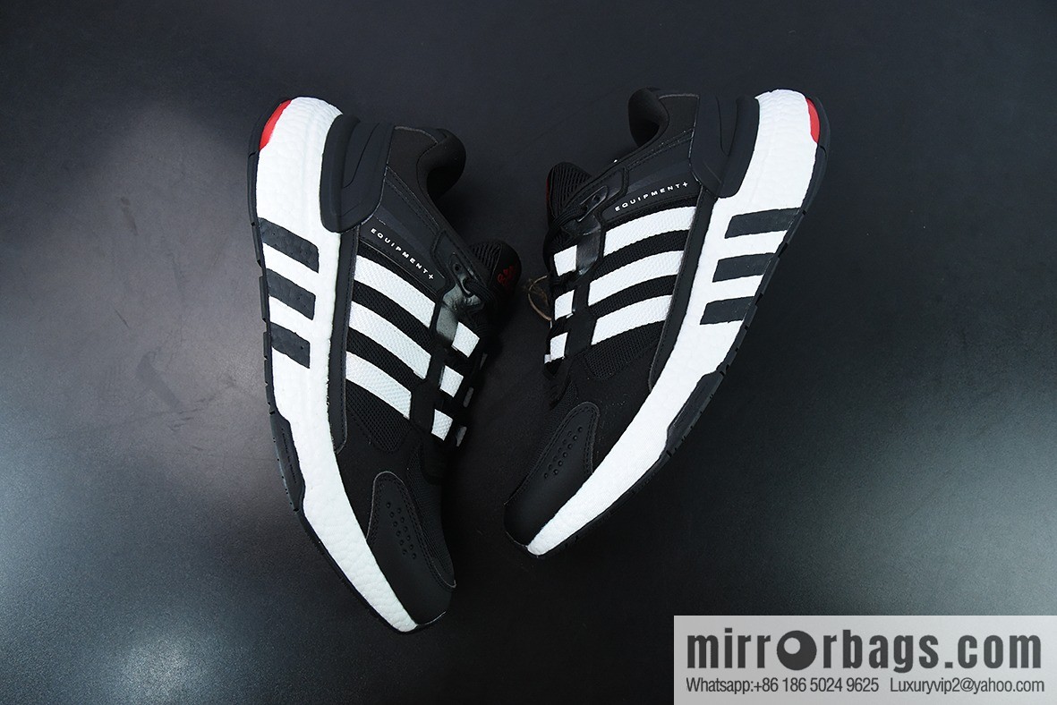 AD Equipment + Comfortable and durable running shoes, white, black and red, synchronized at the counter, the first real shot item number: GX6630