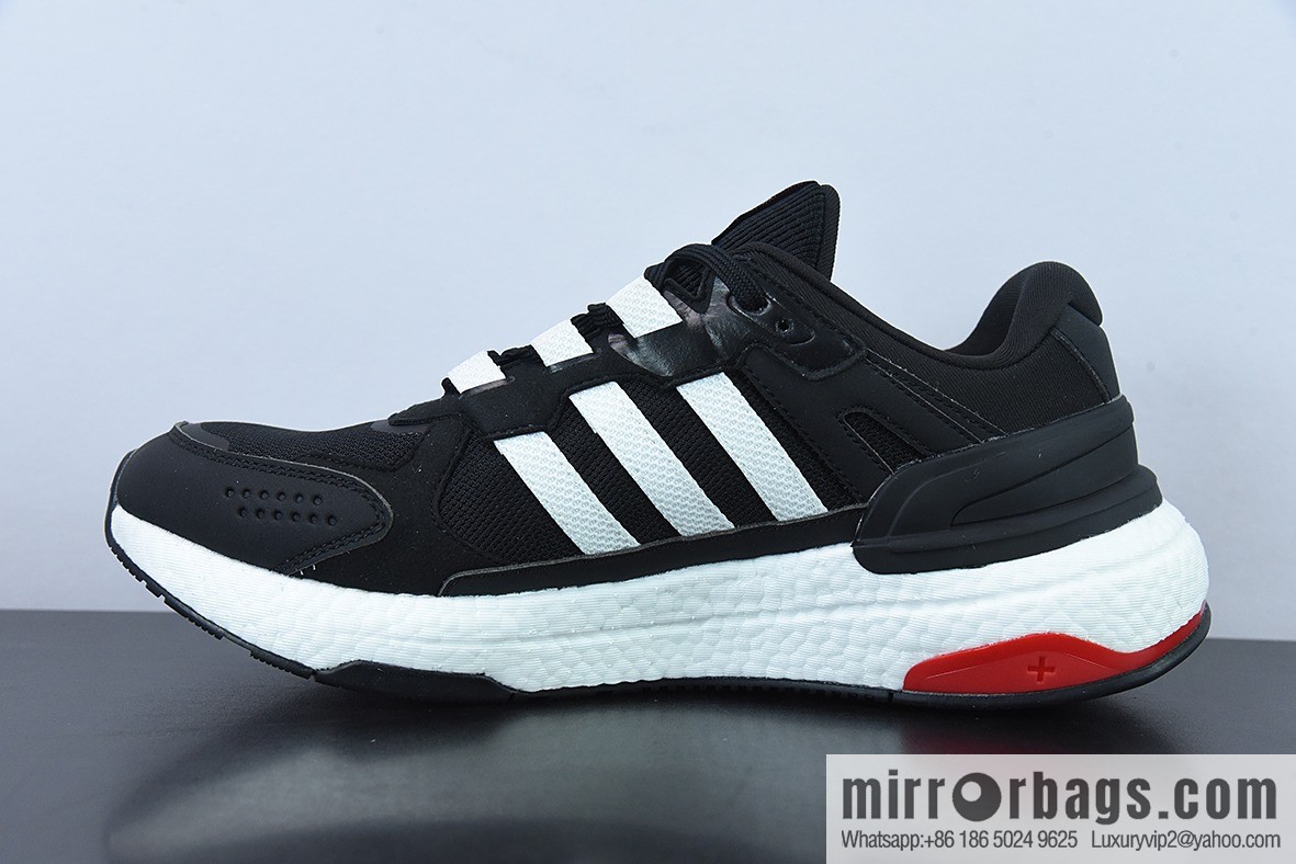 AD Equipment + Comfortable and durable running shoes, white, black and red, synchronized at the counter, the first real shot item number: GX6630