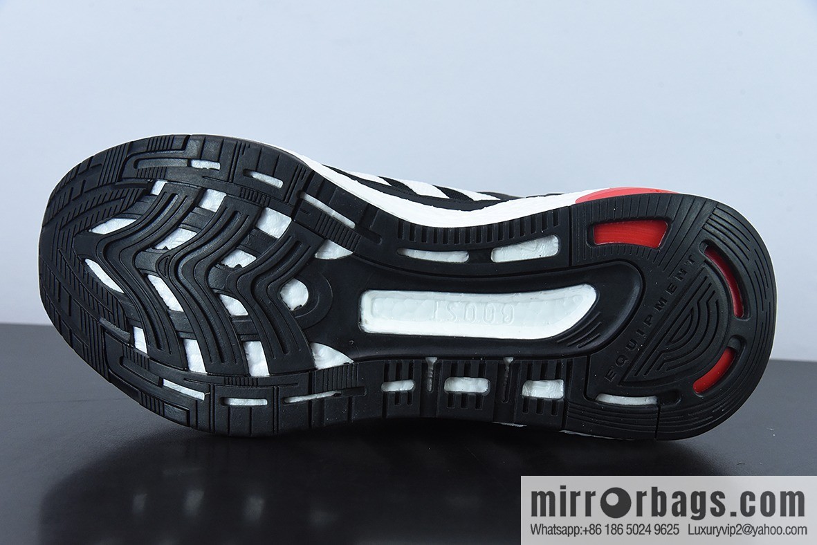 AD Equipment + Comfortable and durable running shoes, white, black and red, synchronized at the counter, the first real shot item number: GX6630