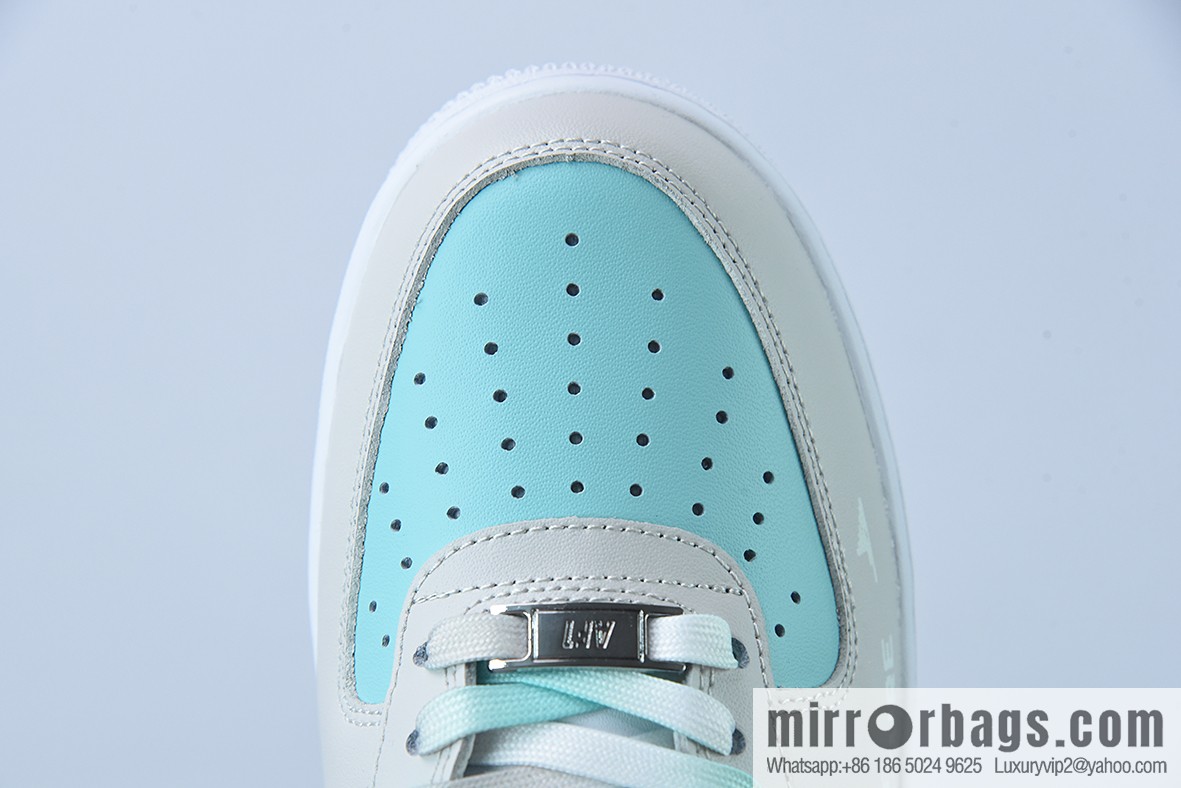 Nike Air Force 1 Low '07 Future Technology, gray-blue, Air Force One low-top casual sneakers, item number: CW2288-111