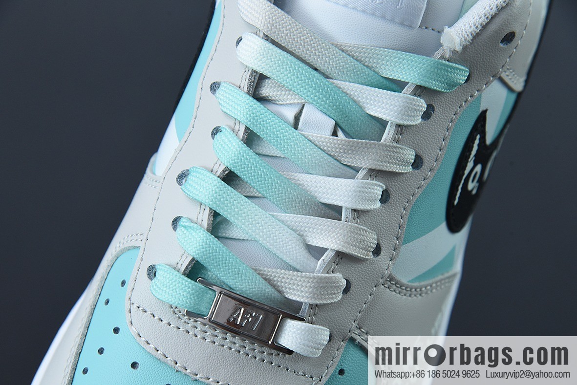 Nike Air Force 1 Low '07 Future Technology, gray-blue, Air Force One low-top casual sneakers, item number: CW2288-111