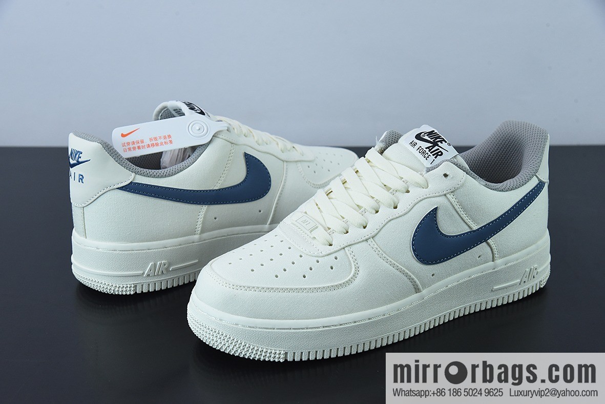 NK Air Force 1 Air Force One, sea blue Unisex sneakers official item number: DG2296-009