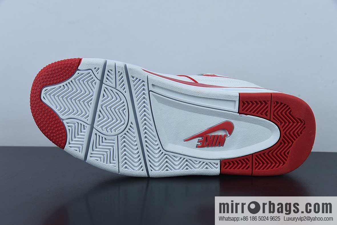Nike Air Flight 89 AJ4 brothers air unit basketball shoes 819665-100 CN0050-100aj4 brothers white red