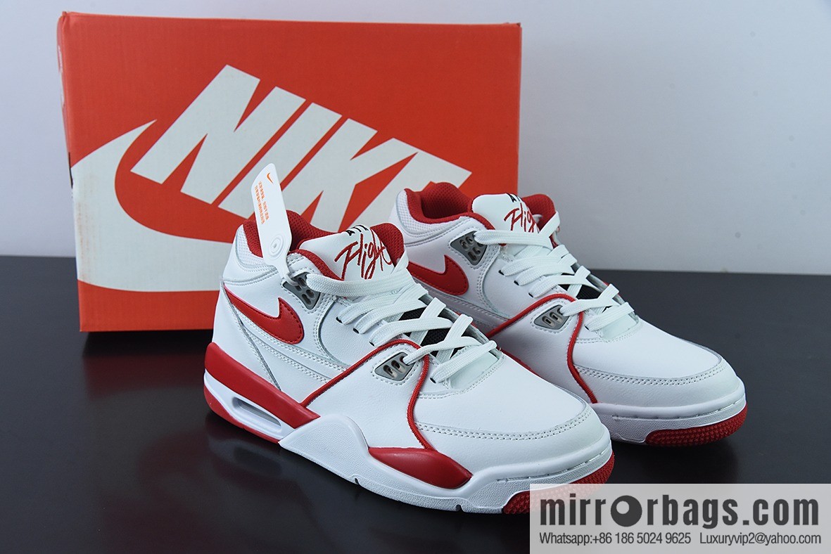 Nike Air Flight 89 AJ4 brothers air unit basketball shoes 819665-100 CN0050-100aj4 brothers white red