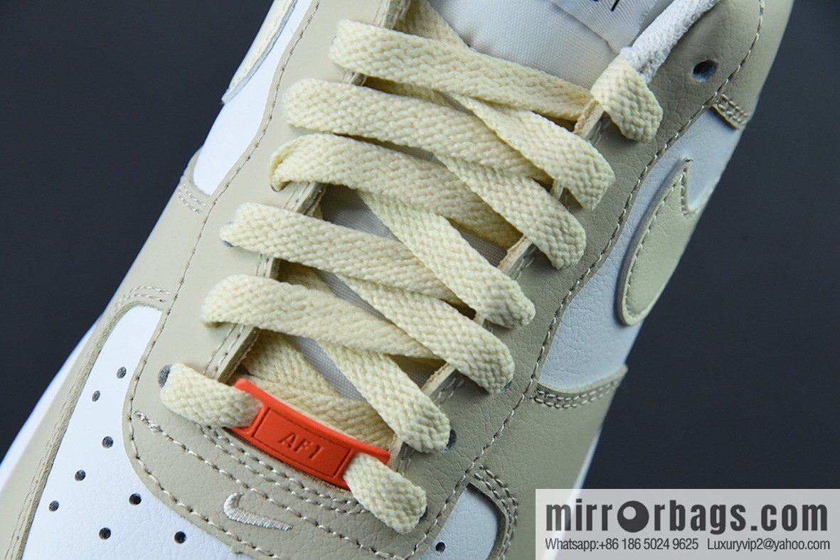 Nk Air Force 1 '07 Low canvas cyan yellow, small hook, Air Force No. 1 low-top casual board shoes Item number: DZ2771-211