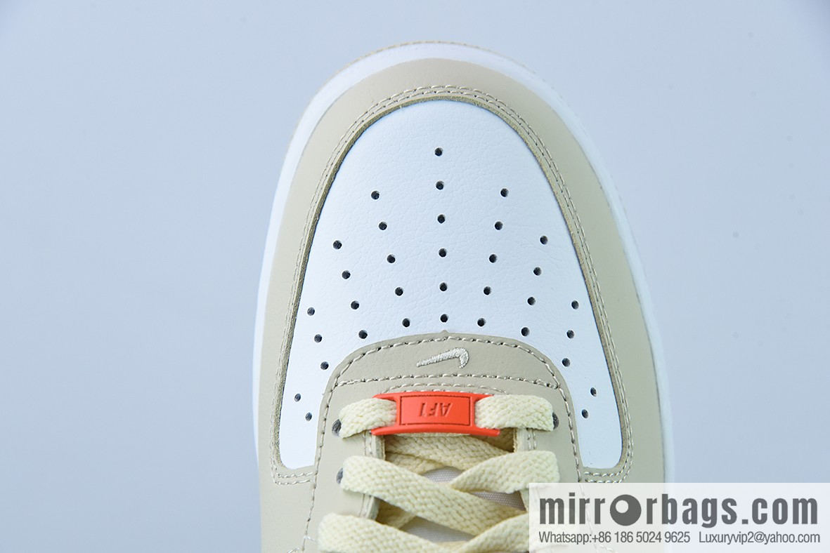 Nk Air Force 1 '07 Low canvas cyan yellow, small hook, Air Force No. 1 low-top casual board shoes Item number: DZ2771-211