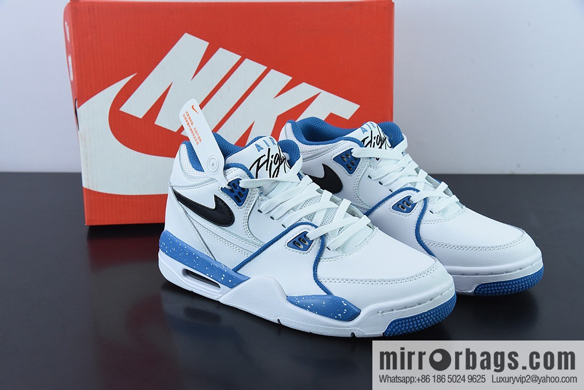 Air Flight Legacy white and blue, the same sneakers as the classic Air Jordan 3 and Air Jordan Unisex, item number: 306252-116.