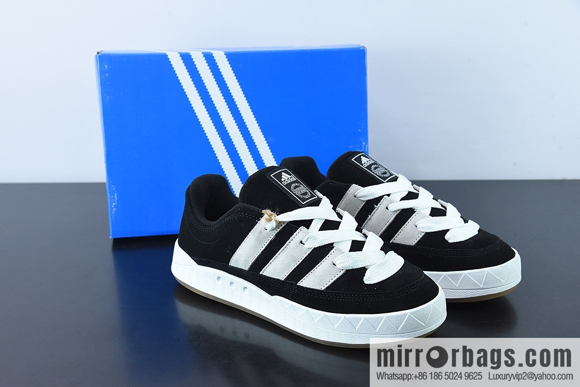 Atmos x Adidas Adimatic Low Matic Series Low Top Vintage Shark Bread Leisure Sports Leisure Skateboard Shoes Item Number: GY5274