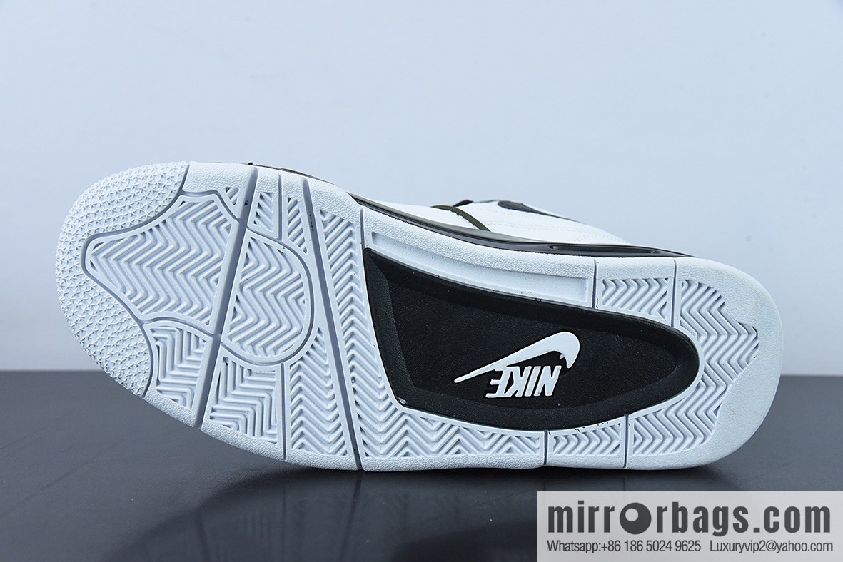 Air Flight Legacy in white and black, combining classic Air Jordan 3 with Air Jordan 4 elements. Item number: CJ5390-101