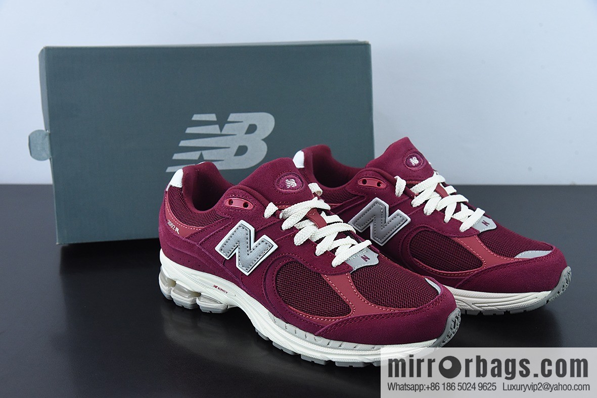 New Balance ML2002 Series Vintage Daddy Style Unisex Casual Shoes Couple Versatile Jogging Shoes Sports Men's Shoes Women's Shoes M2002RHA