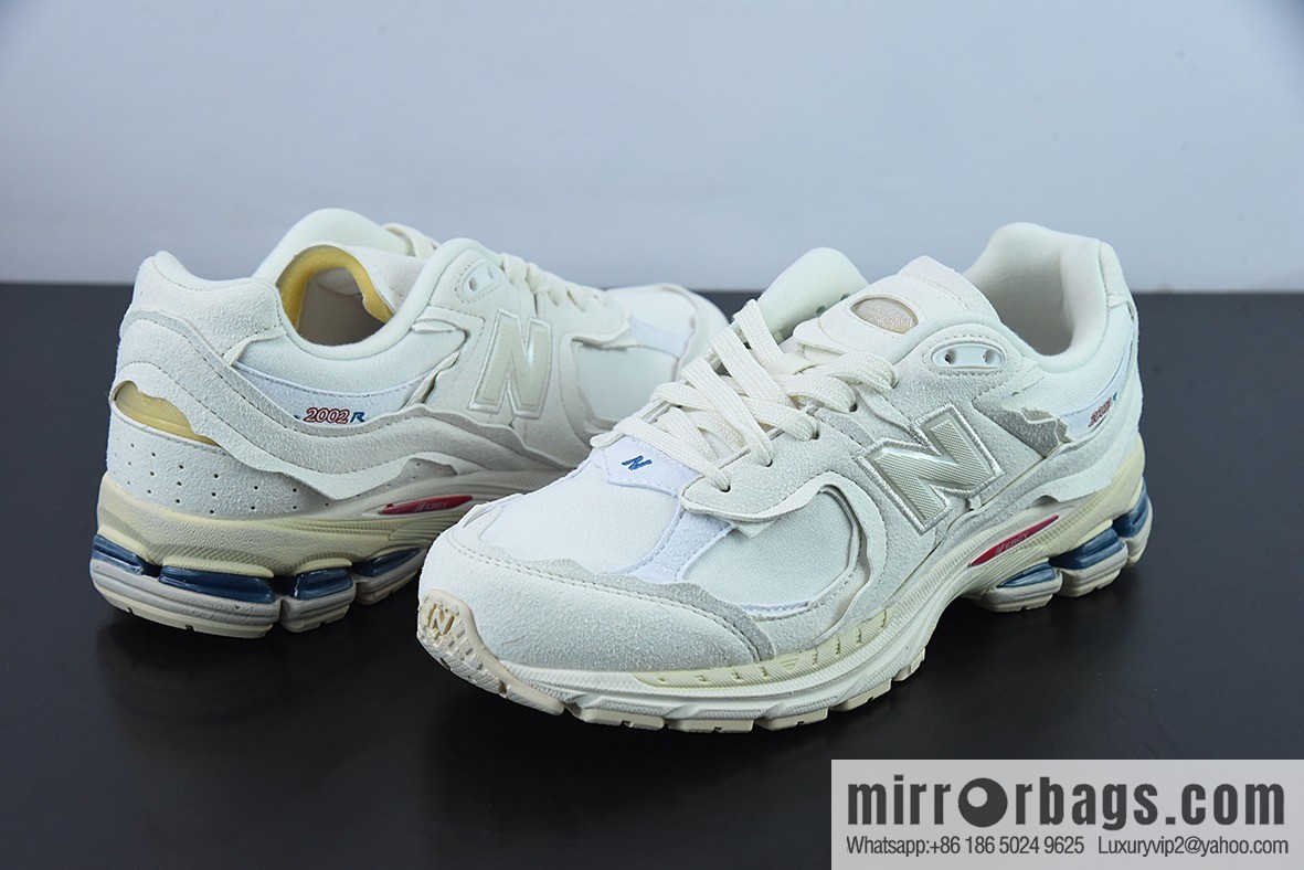 New Balance ML2002 Series Vintage Daddy Style Unisex Casual Shoes Couple Versatile Jogging Shoes Sports Men's Shoes Women's Shoes M2002RDC