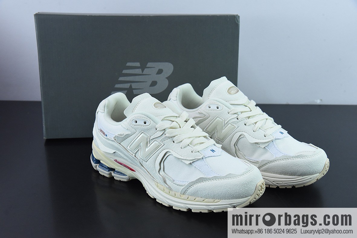 New Balance ML2002 Series Vintage Daddy Style Unisex Casual Shoes Couple Versatile Jogging Shoes Sports Men's Shoes Women's Shoes M2002RDC