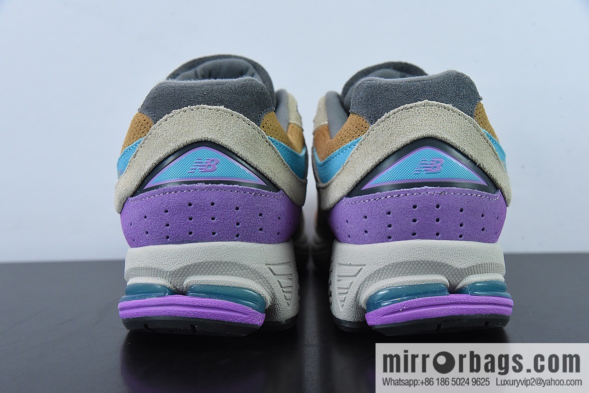 New Balance ML2002 Series Vintage Daddy Style Unisex Casual Shoes Couple Versatile Jogging Shoes Sports Men's Shoes Women's Shoes M2002RWA