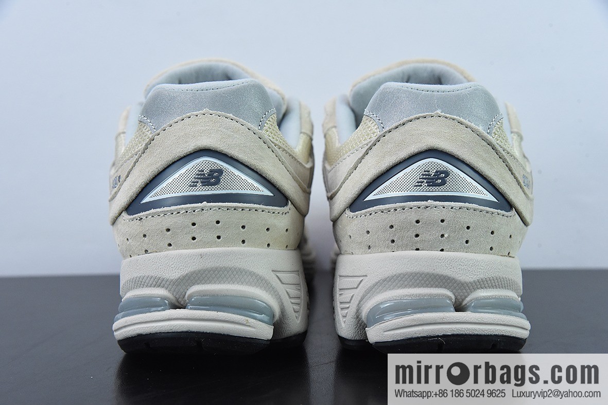 New Balance ML2002 Series Vintage Daddy Style Unisex Casual Shoes Couple Versatile Jogging Shoes Sports Men's Shoes ML2002RE