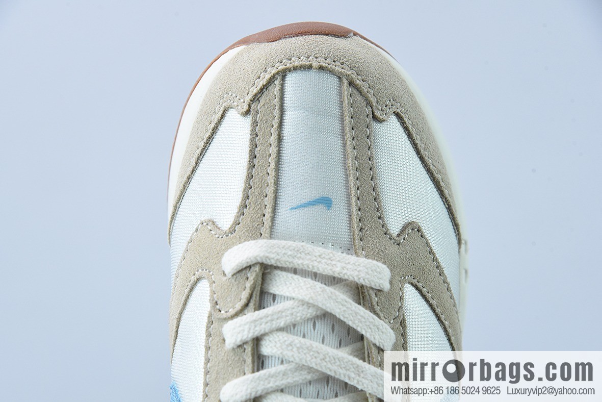 NK autumn new AIR MAX air unit sports lightweight cushioning running shoes, white blue brown, item number: DV4248-141