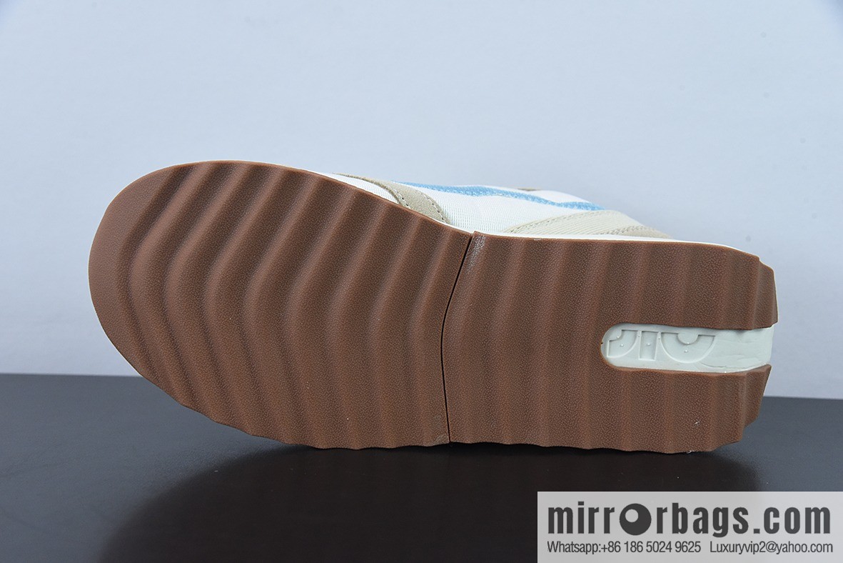 NK autumn new AIR MAX air unit sports lightweight cushioning running shoes, white blue brown, item number: DV4248-141