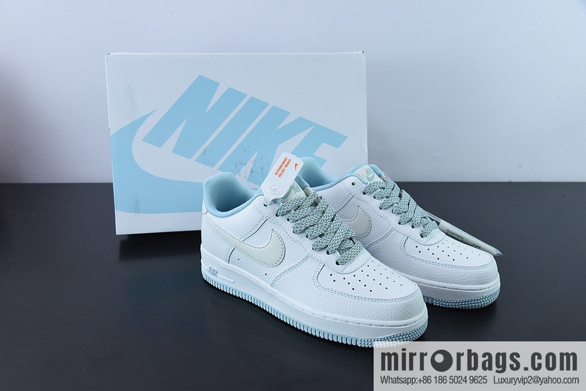 Nk Air Force 1 '07 Low daytime blue color scheme Air Force No. 1 Mark Line Gypsy Low Top Casual Sneakers, item number UO6369-568