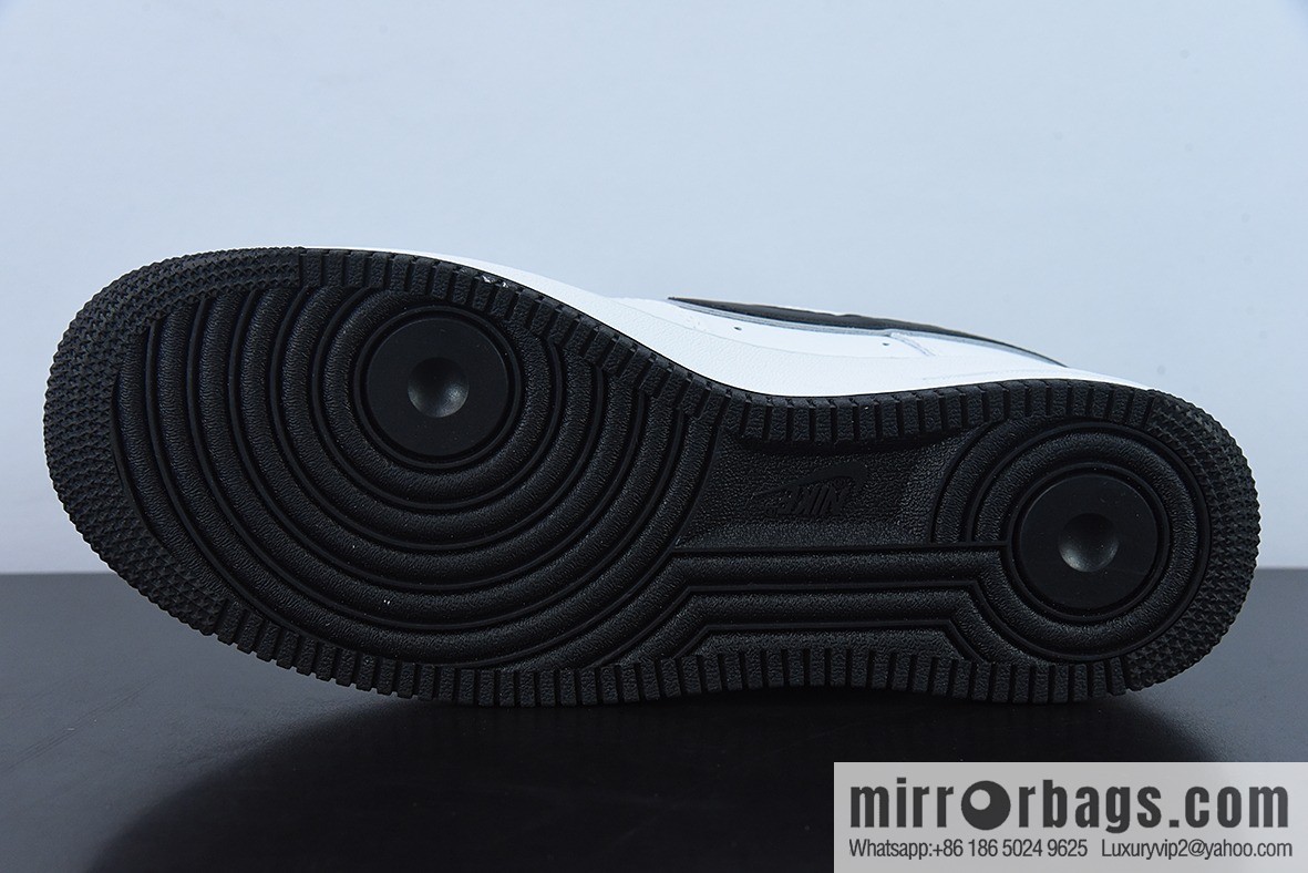 NK Air Force 1 Low Air Force No. 1 Low Help Versatile Leisure Sports Board Shoes, White and Black Small Hook Item Number DX9269-100