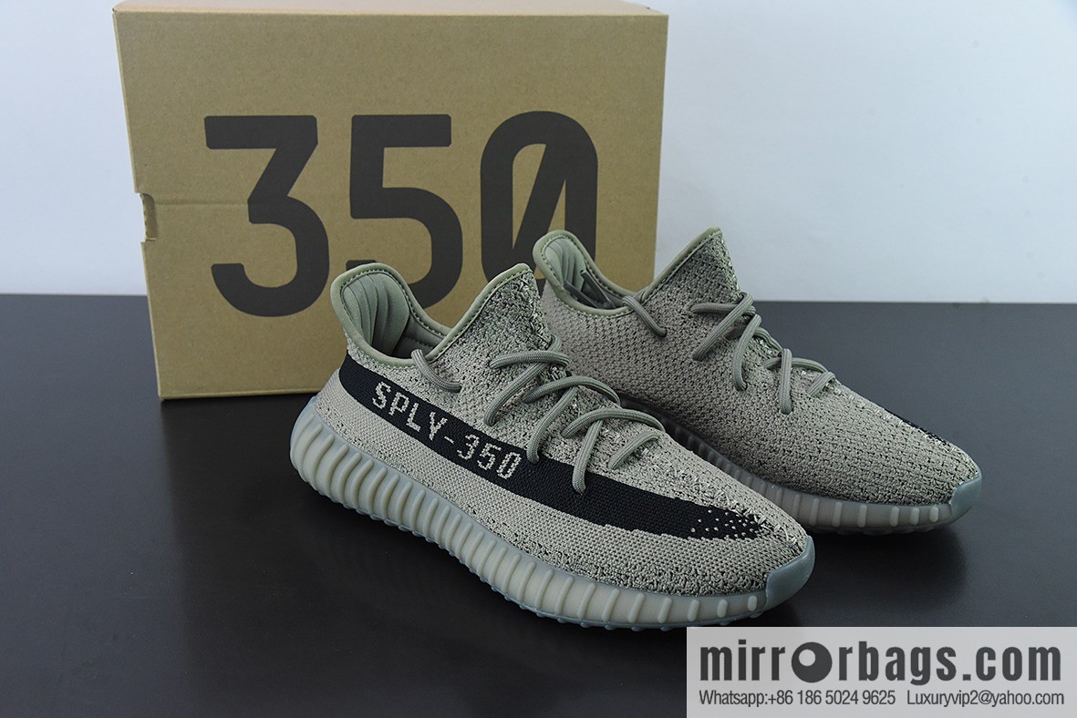 Adidas originals Yeezy boost 350 V2 granite Unisex coconut running shoes of the same style, item number: HQ2059