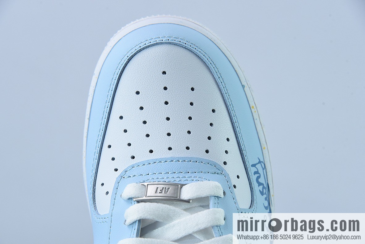 Nike Air Force 1 07 LV8 creative painting graffiti, Air Force One classic low-top versatile leisure sports shoes creative customization ‼️ item number: CW2288-111