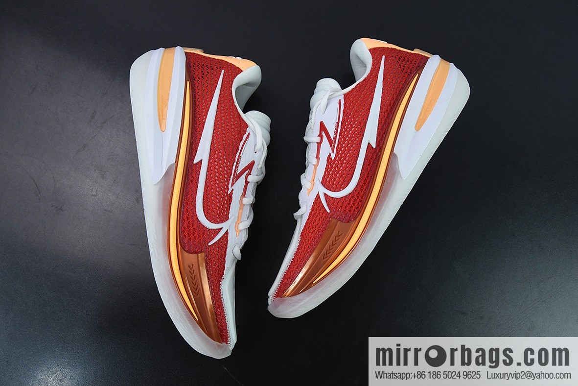 Nike Air Zoom G.T. Cut EP white and red basketball shoes, item number: CZ0176-100