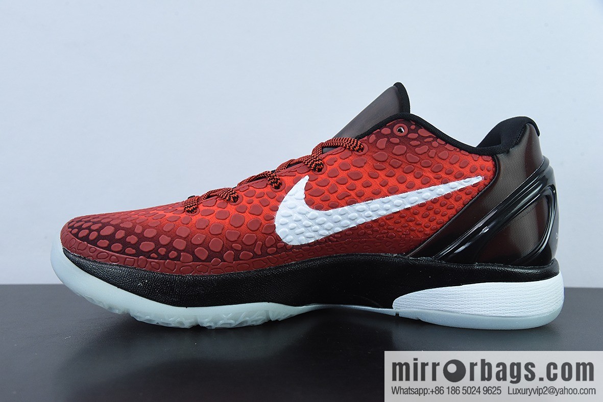 NK Zoom Kobe VI Protro ZK6 Kobe low-top sports basketball shoes, item number: DH9888-600