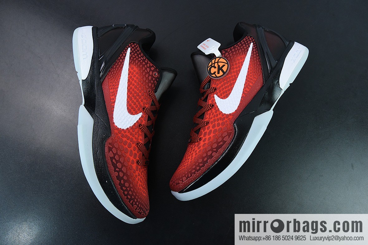 NK Zoom Kobe VI Protro ZK6 Kobe low-top sports basketball shoes, item number: DH9888-600