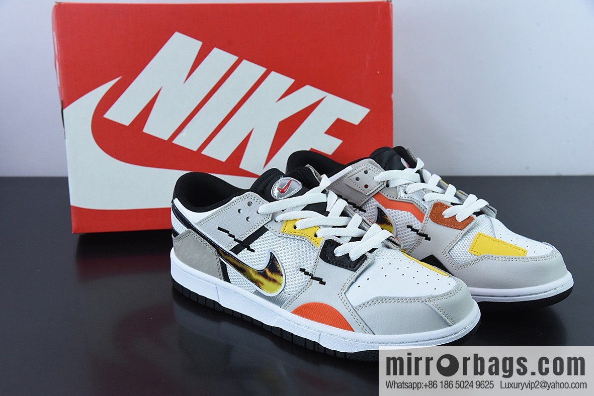 Nike Dunk Low SB full top layer leather midsole glue injection air low top skate shoes