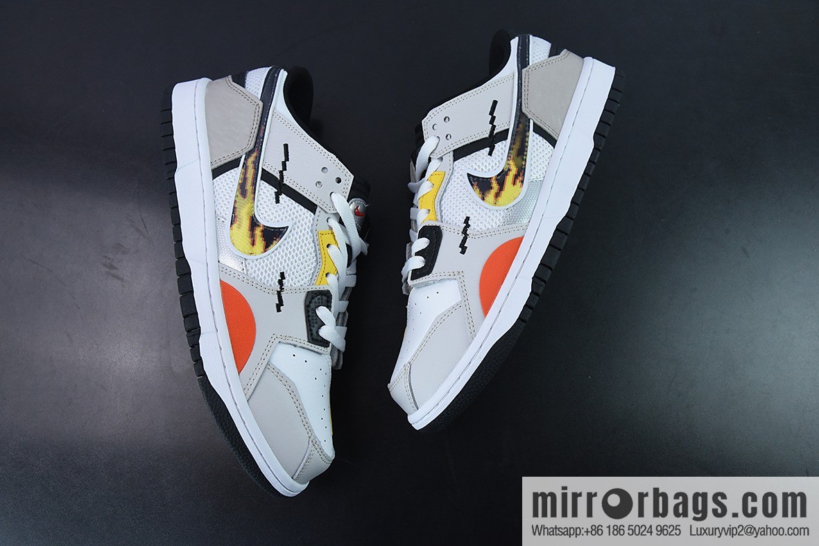Nike Dunk Low SB full top layer leather midsole glue injection air low top skate shoes