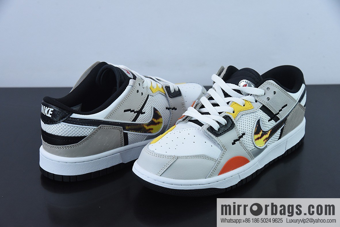 Nike Dunk Low SB full top layer leather midsole glue injection air low top skate shoes