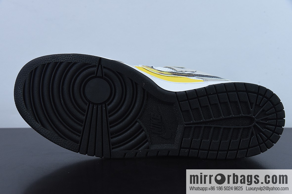 Nike Dunk Low SB full top layer leather midsole glue injection air low top skate shoes