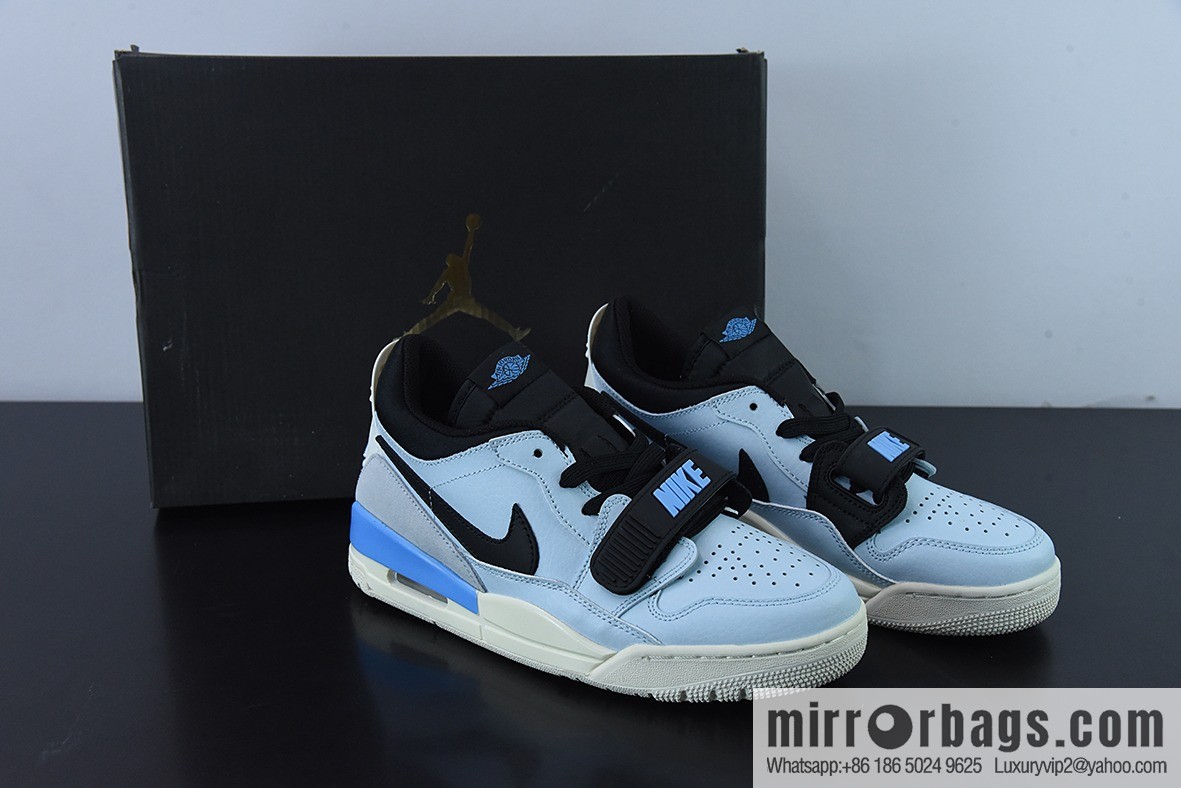 Air Jordan Legacy 312 light blue, white blue, three-in-one low-top item number: CD7069 400GJ