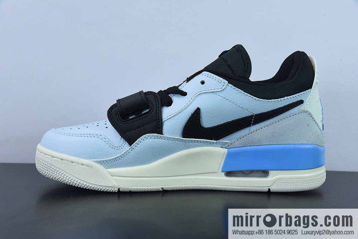 Air Jordan Legacy 312 light blue, white blue, three-in-one low-top item number: CD7069 400GJ