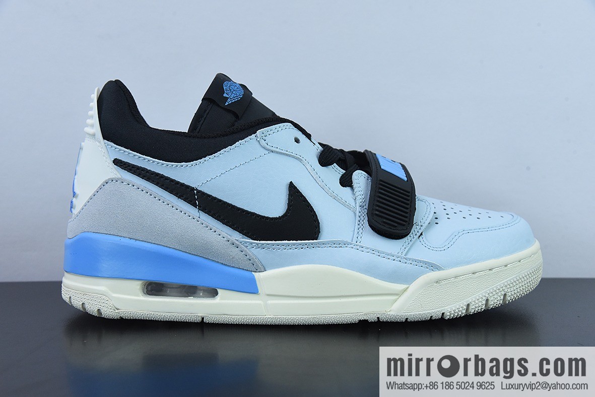 Air Jordan Legacy 312 light blue, white blue, three-in-one low-top item number: CD7069 400GJ