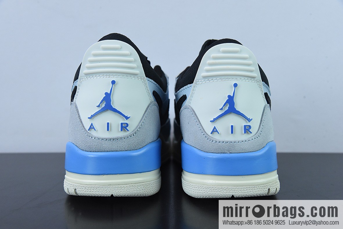Air Jordan Legacy 312 light blue, white blue, three-in-one low-top item number: CD7069 400GJ