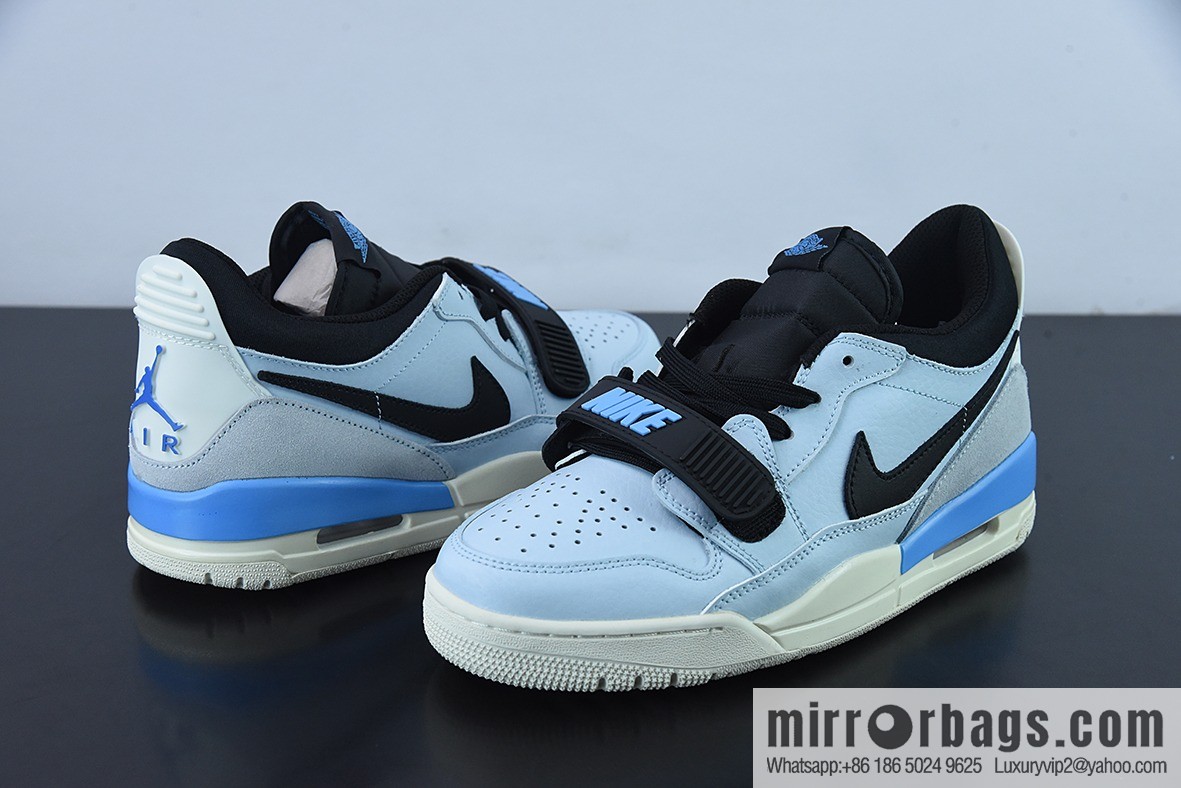 Air Jordan Legacy 312 light blue, white blue, three-in-one low-top item number: CD7069 400GJ