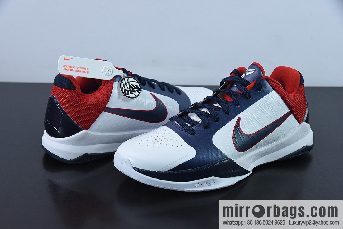 Kobe 5 generation ZK5 collection color scheme ZK5 PROTRO first year classic color, world championship men's basketball shoes, extinction version official item number: 386430 103