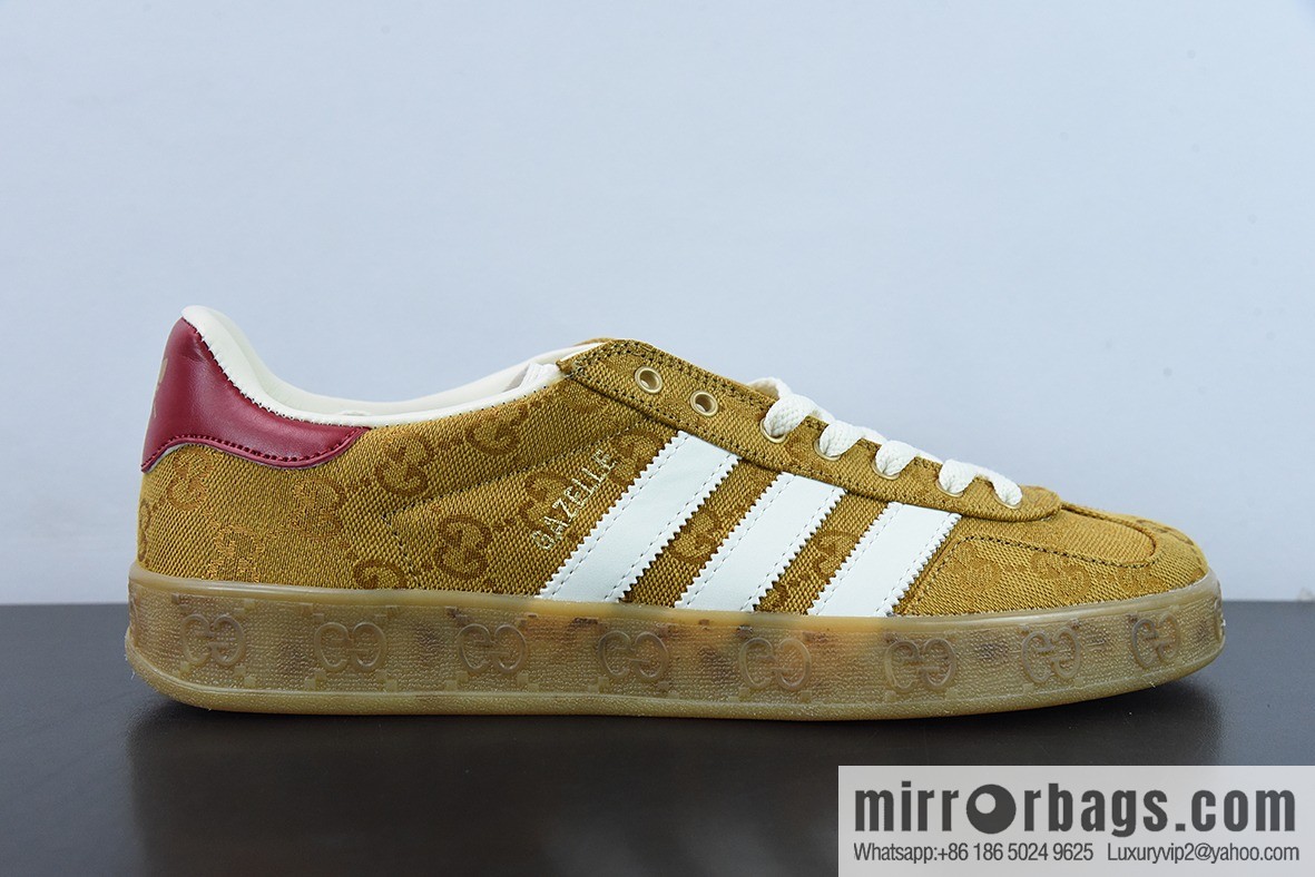 Adidas originals x Gucci Gazelle Adidas Gucci joint classic casual shoes Code: GTI1C