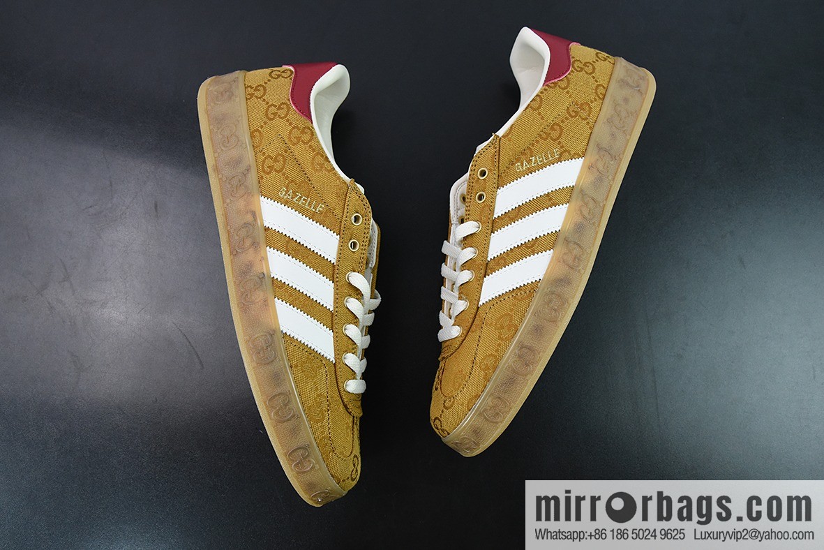 Adidas originals x Gucci Gazelle Adidas Gucci joint classic casual shoes Code: GTI1C